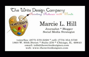 Business Card for Blog