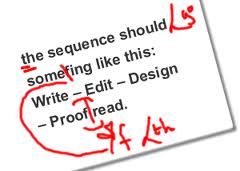 Difference between proofreading and editing